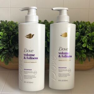 DOVE Volume & Fullness Shampoo 
18 fl oz Set of 2!